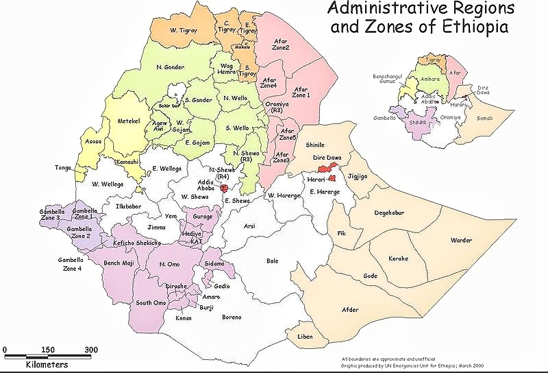 map of Ethiopia by region-02